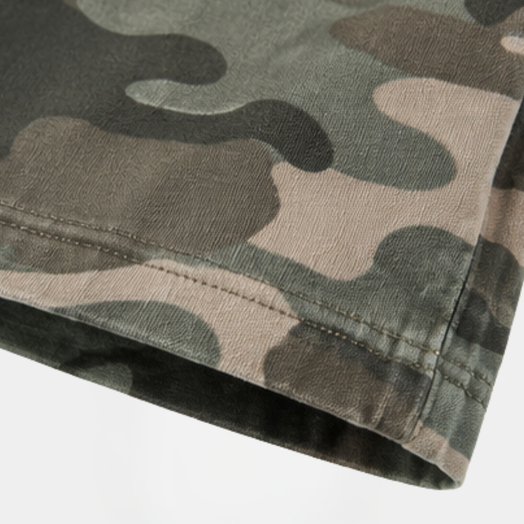Kendrick | Camo Drawstring Shorts