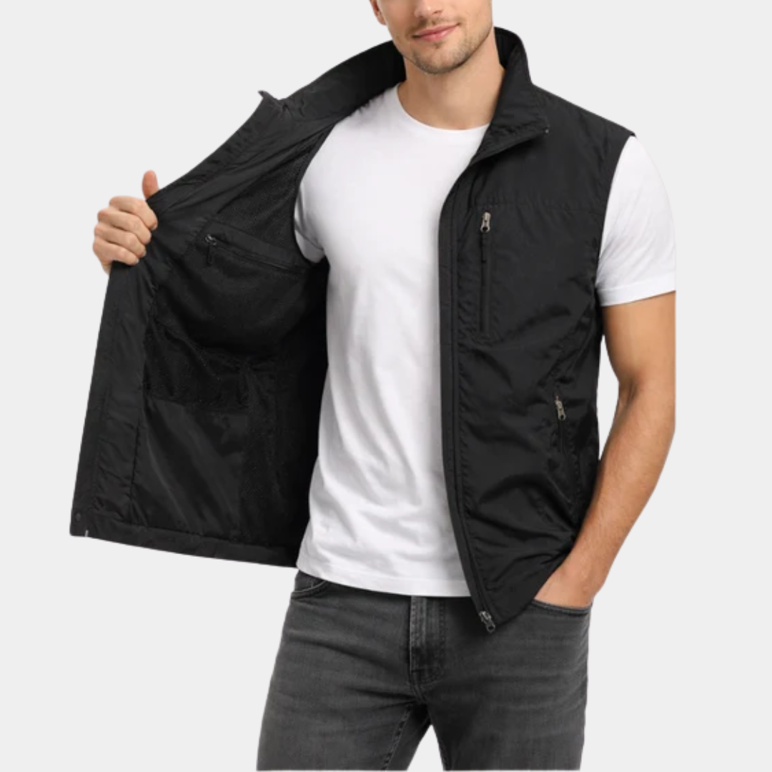 Hudson | Zip-Up Utility Vest