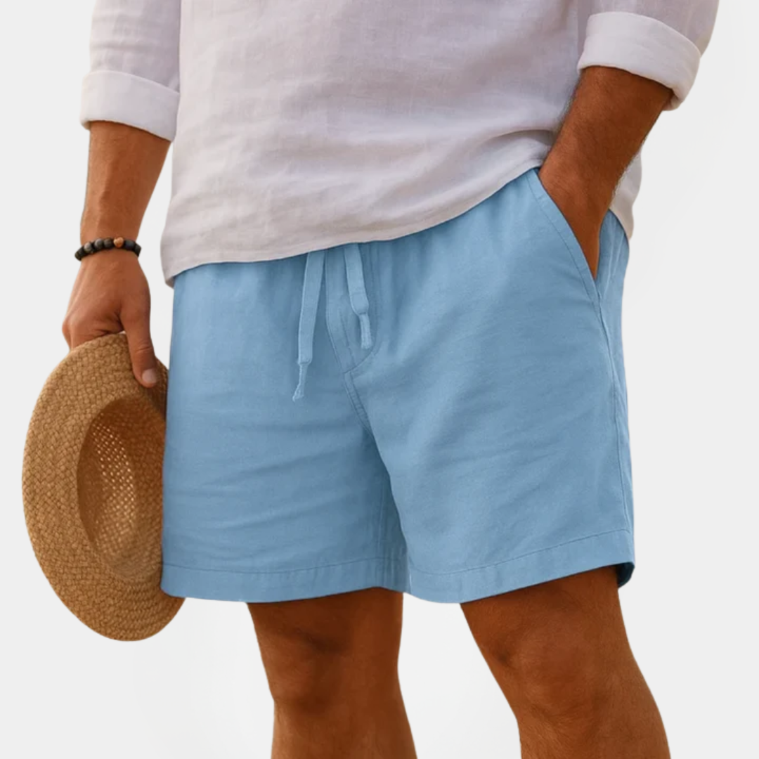 Sawyer | Relaxed Cotton Summer Shorts