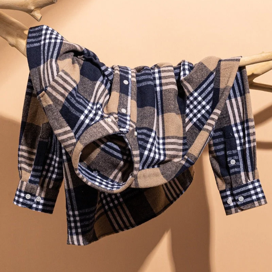 Tristan | Cotton Flannel Shirt