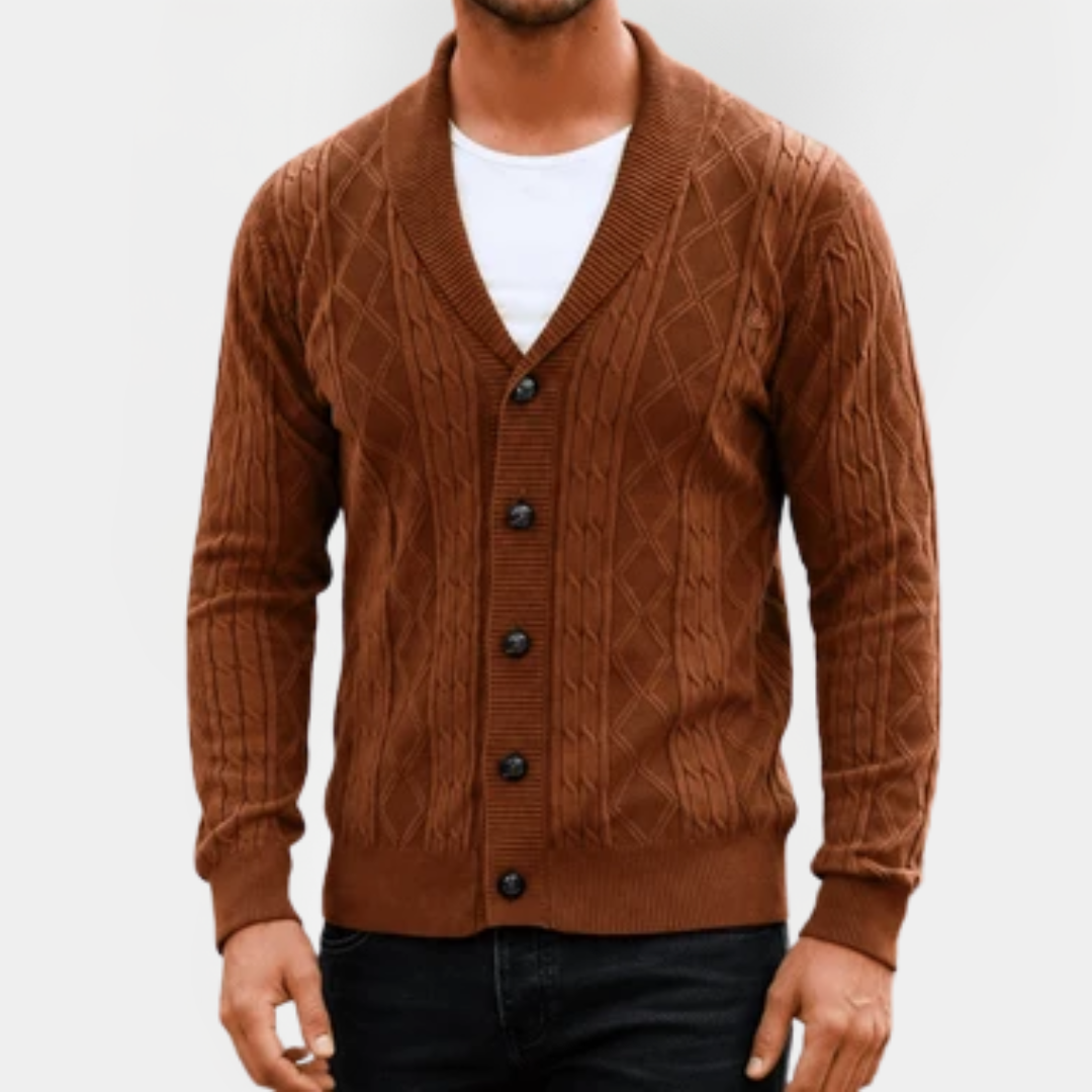 Douglas | Shawl Collar Cardigan