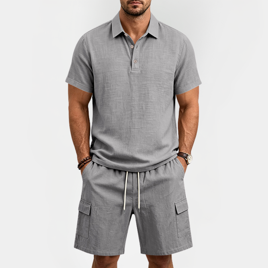 Parker | Cargo Linen Blend Summer Set