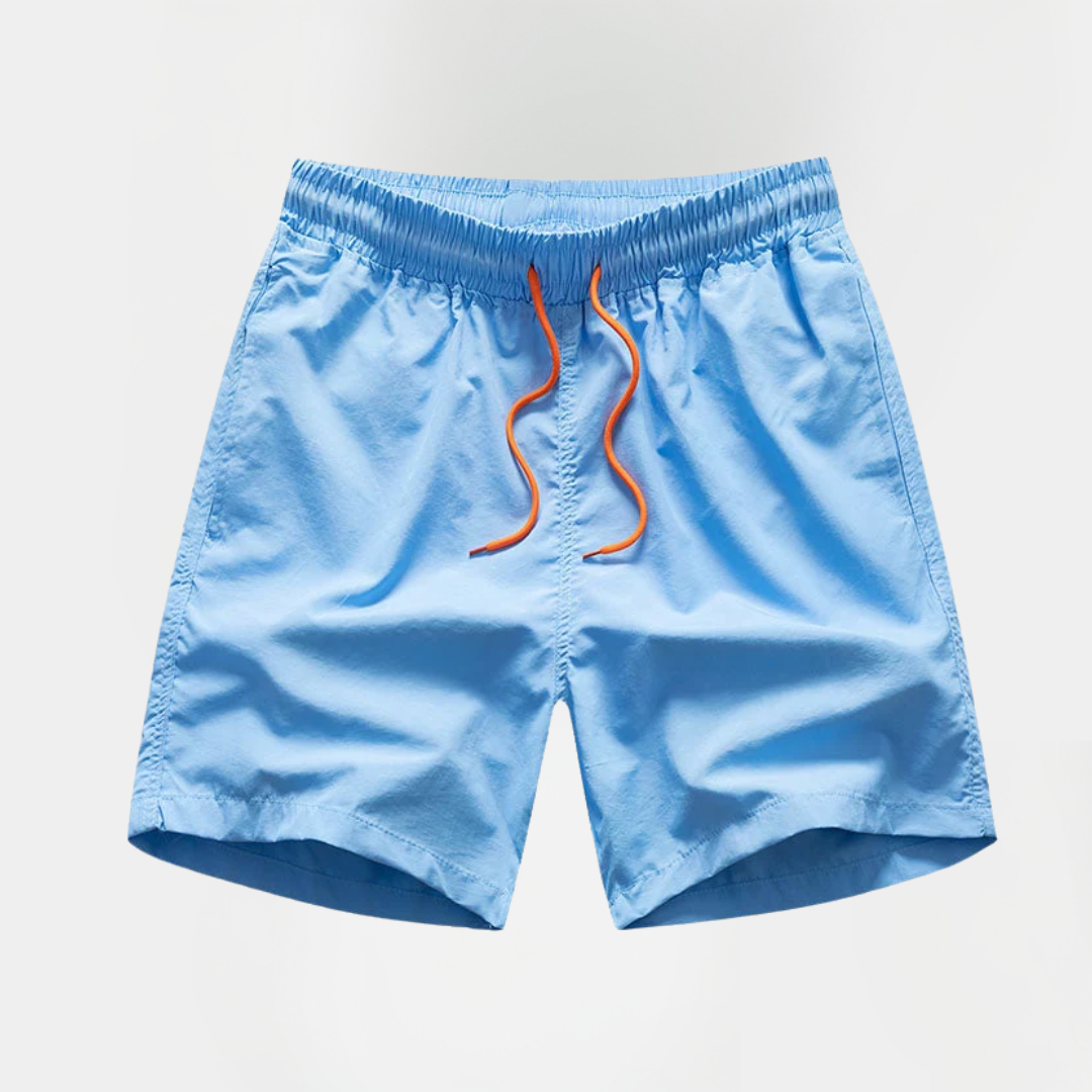 Mitchell | Contrast Drawstring Swim Shorts
