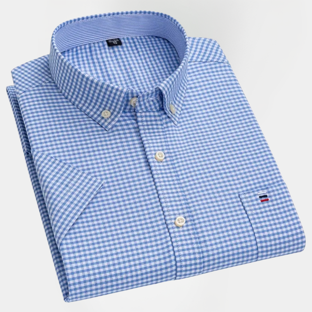Wesley | Checkered Cotton Shirt