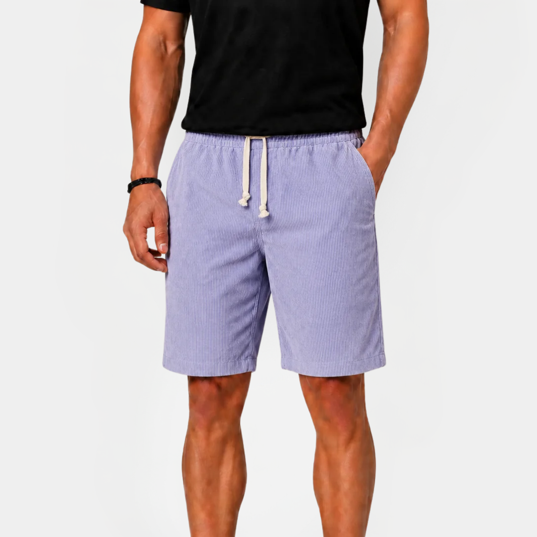 Finn | Drawstring Bermuda Shorts