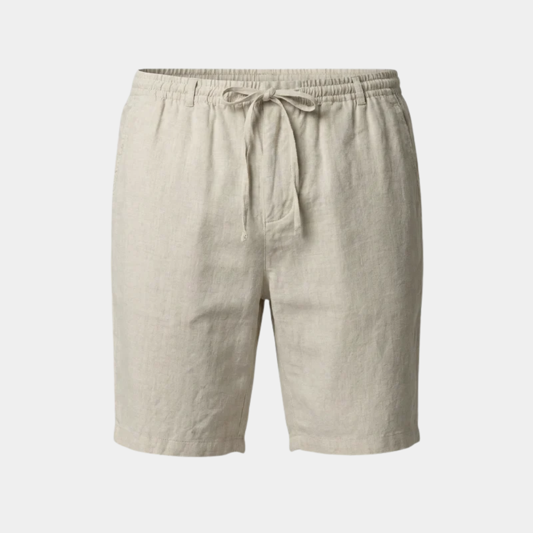 Parker | Relaxed Linen Bermuda Shorts