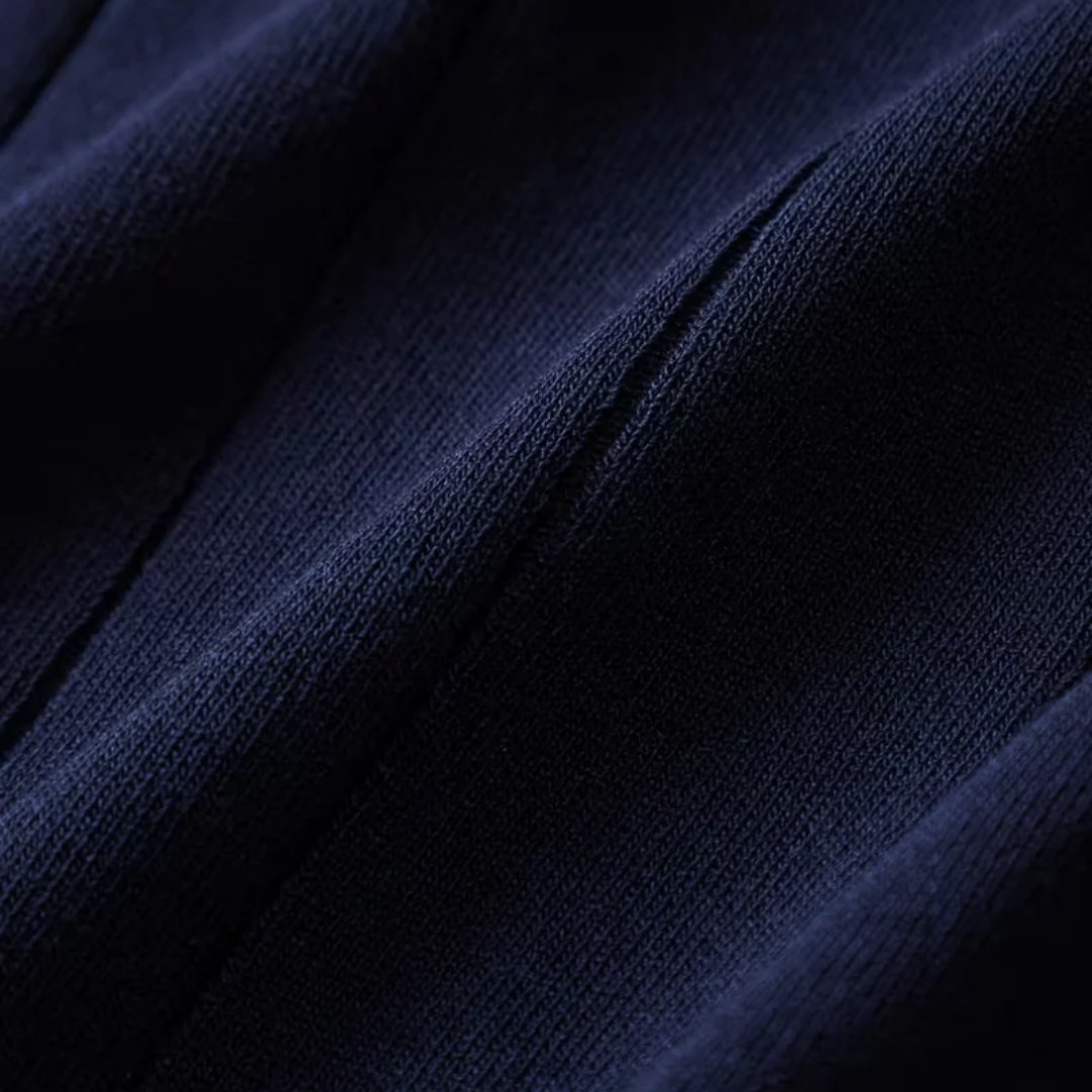 Sterling | Textured Zip Polo Shirt