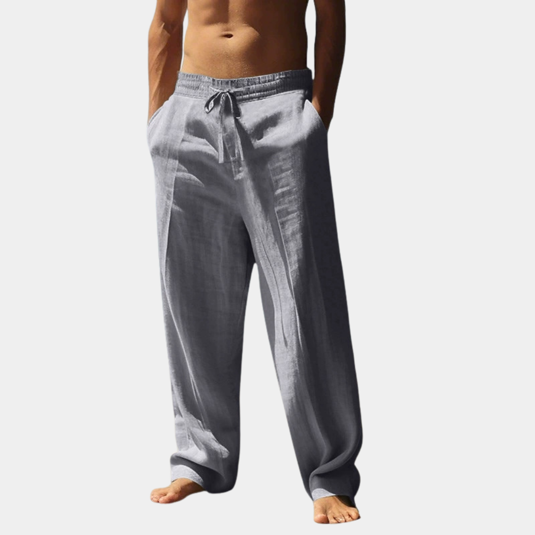 Mason | Linen Drawstring Pants
