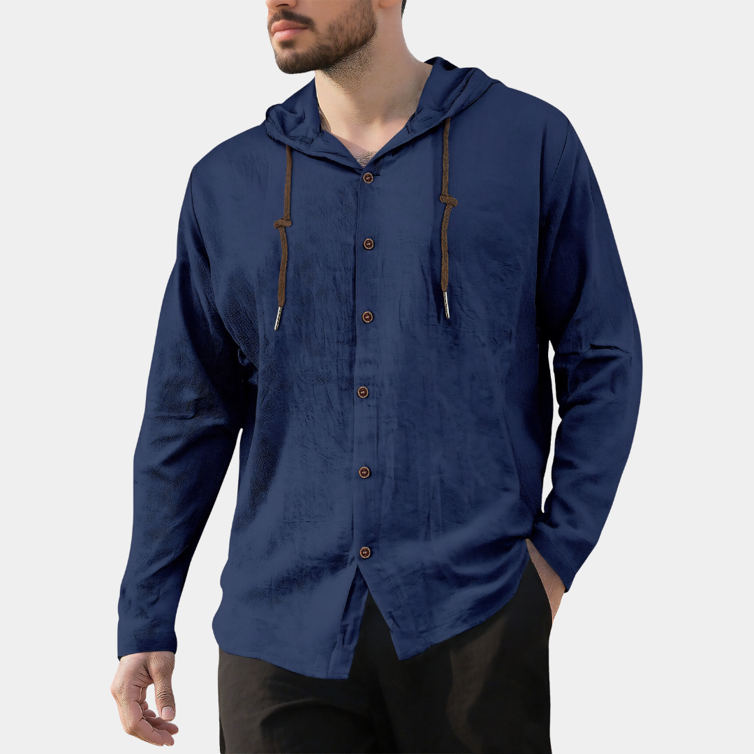 Hudson | Hooded Cotton Shirt