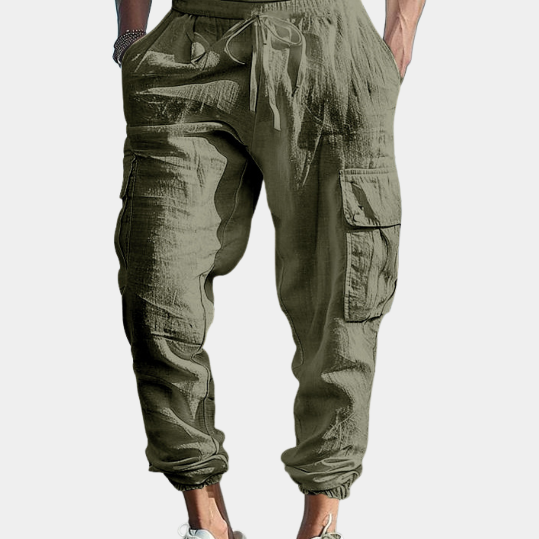 Hudson | Linen Blend Cargo Pants