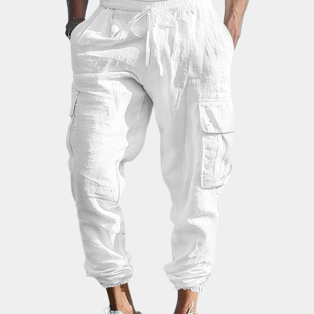Hudson | Linen Blend Cargo Pants