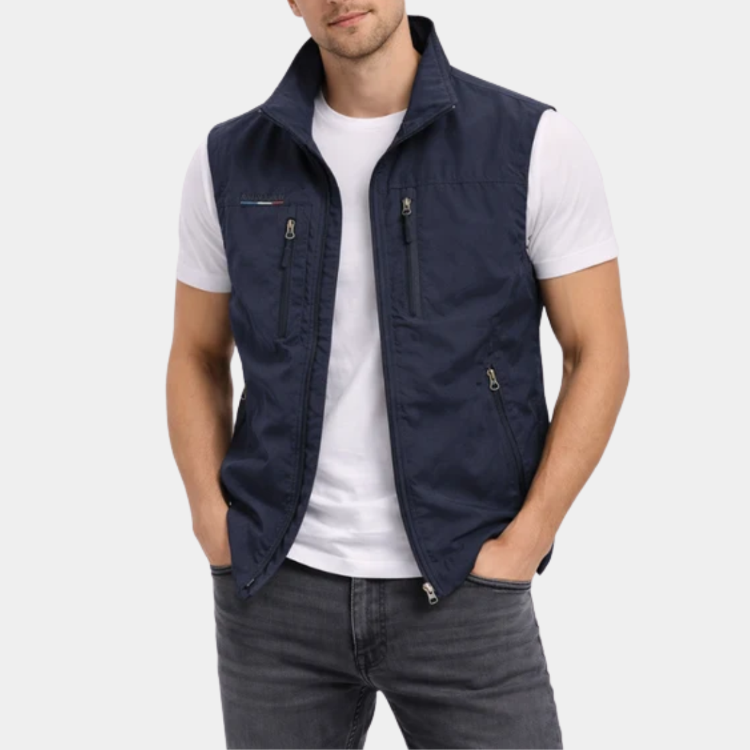 Hudson | Zip-Up Utility Vest