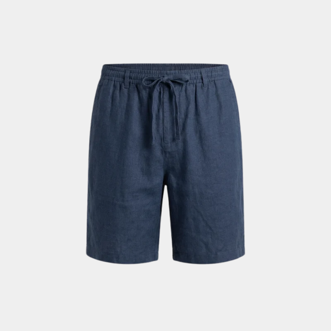Parker | Relaxed Linen Bermuda Shorts