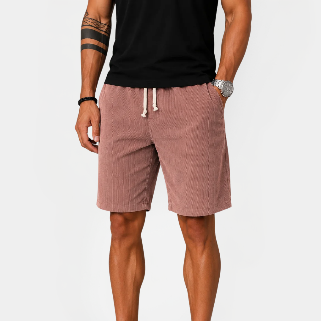 Finn | Drawstring Bermuda Shorts