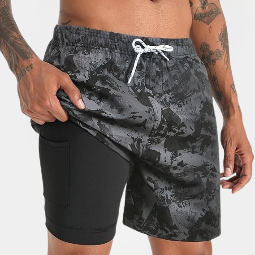 Quentin | Layered Swim Shorts