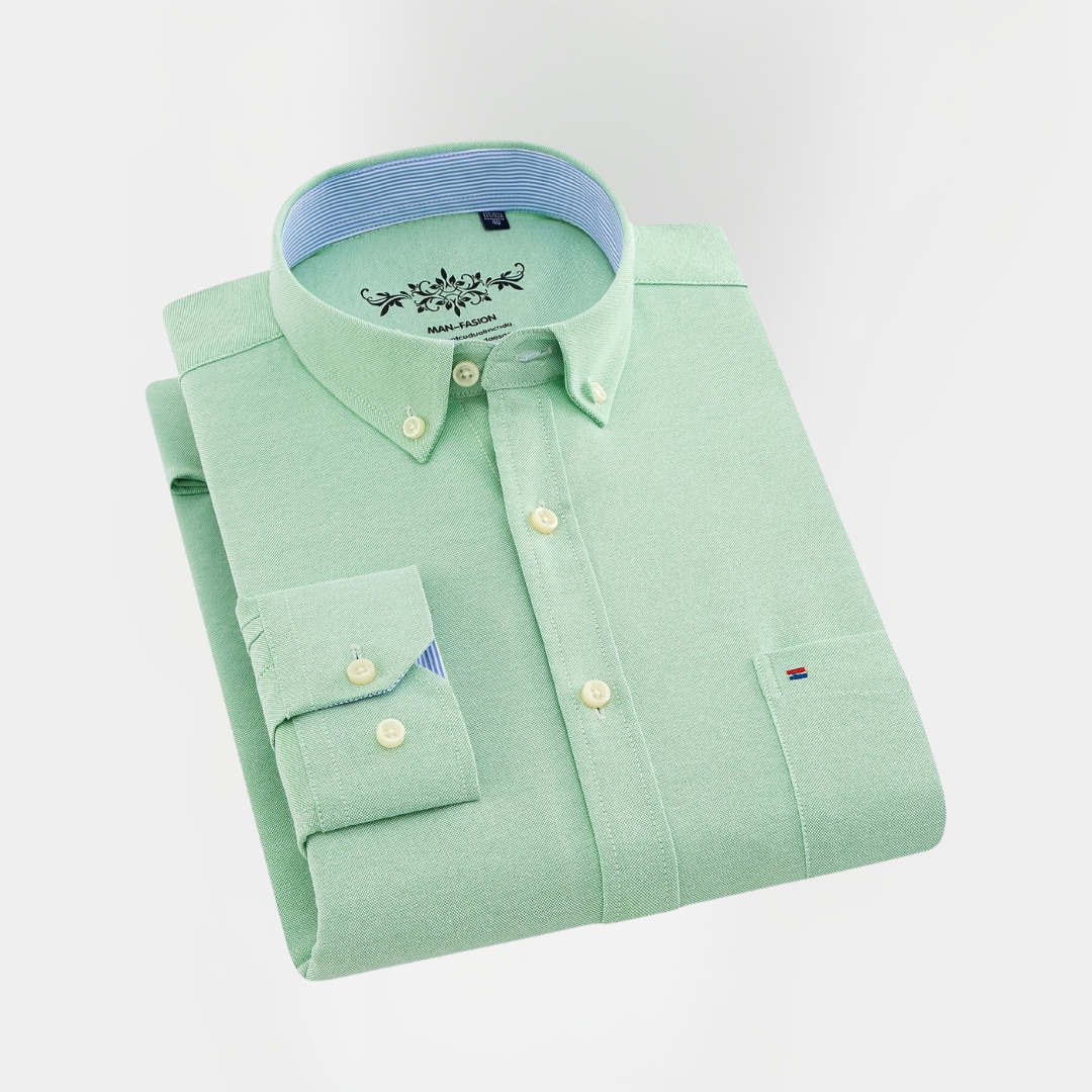 Bryce | Classic Cotton Button-Down Shirt