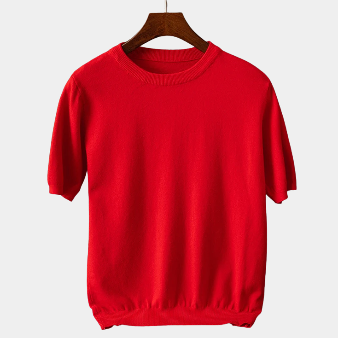 Hudson | Knitted Viscose T-Shirt