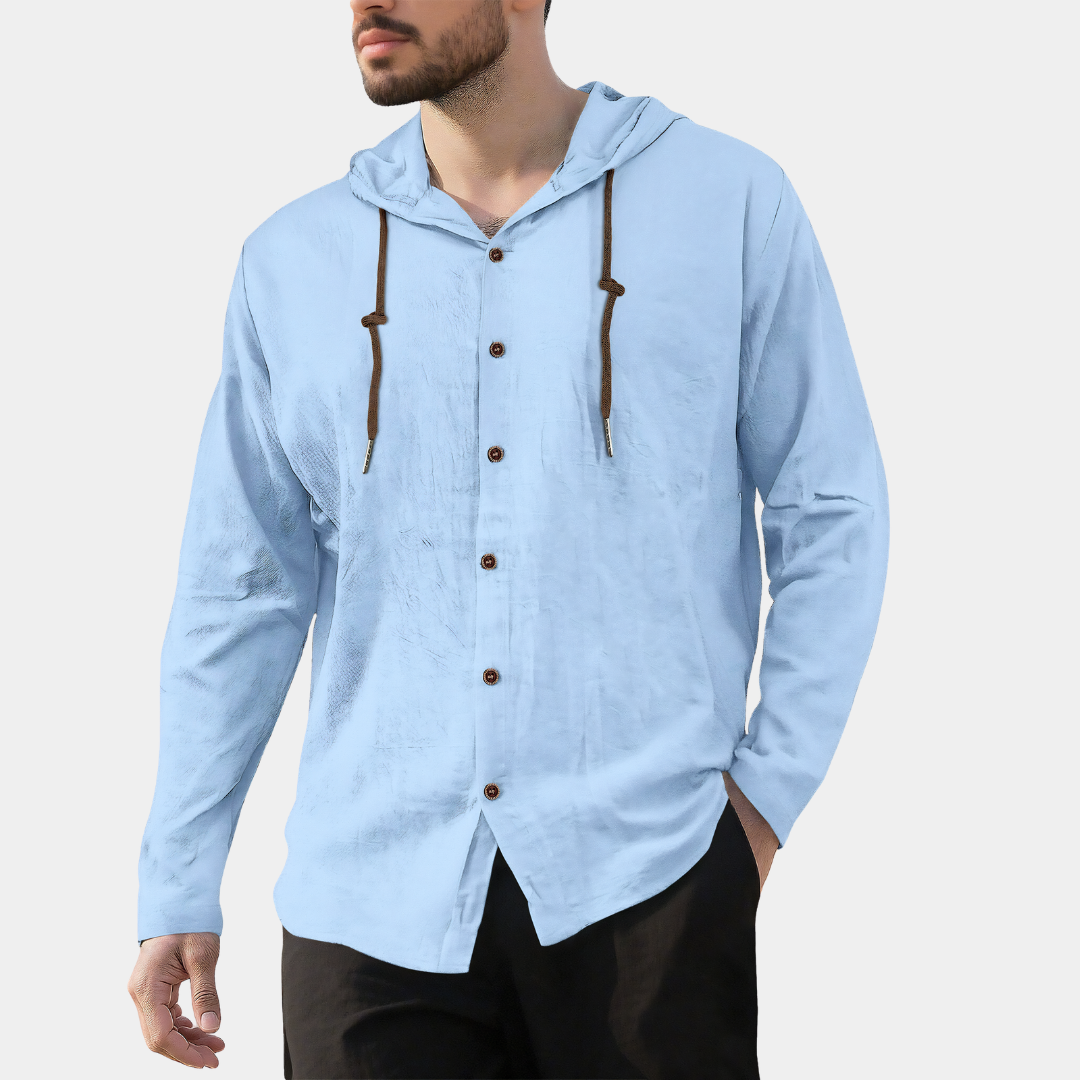 Hudson | Hooded Cotton Shirt