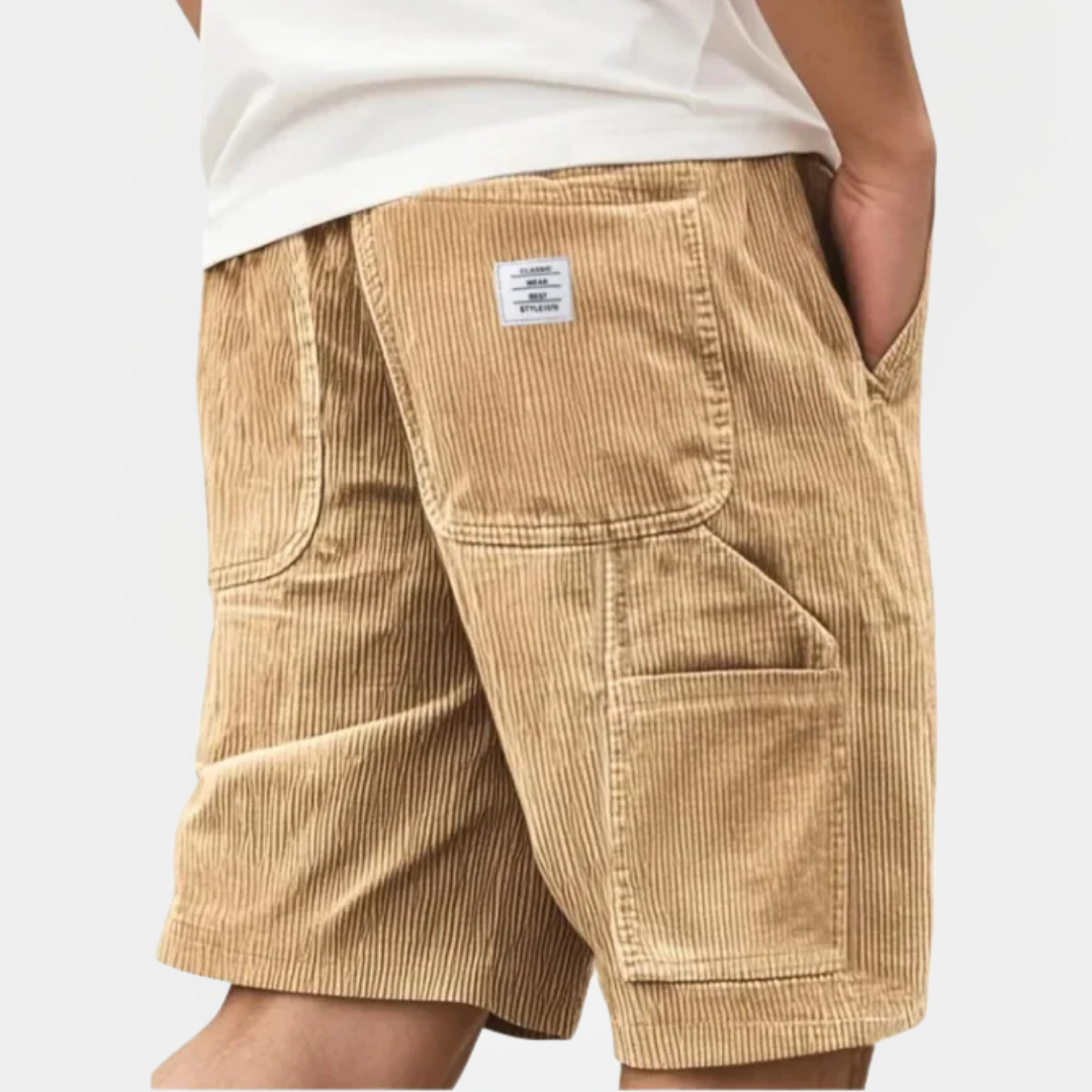 Graham | Corduroy Cargo Shorts