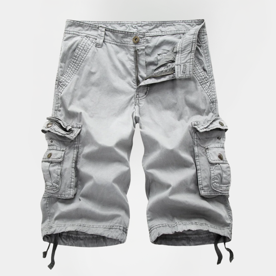 Ronan | Cotton Cargo Shorts