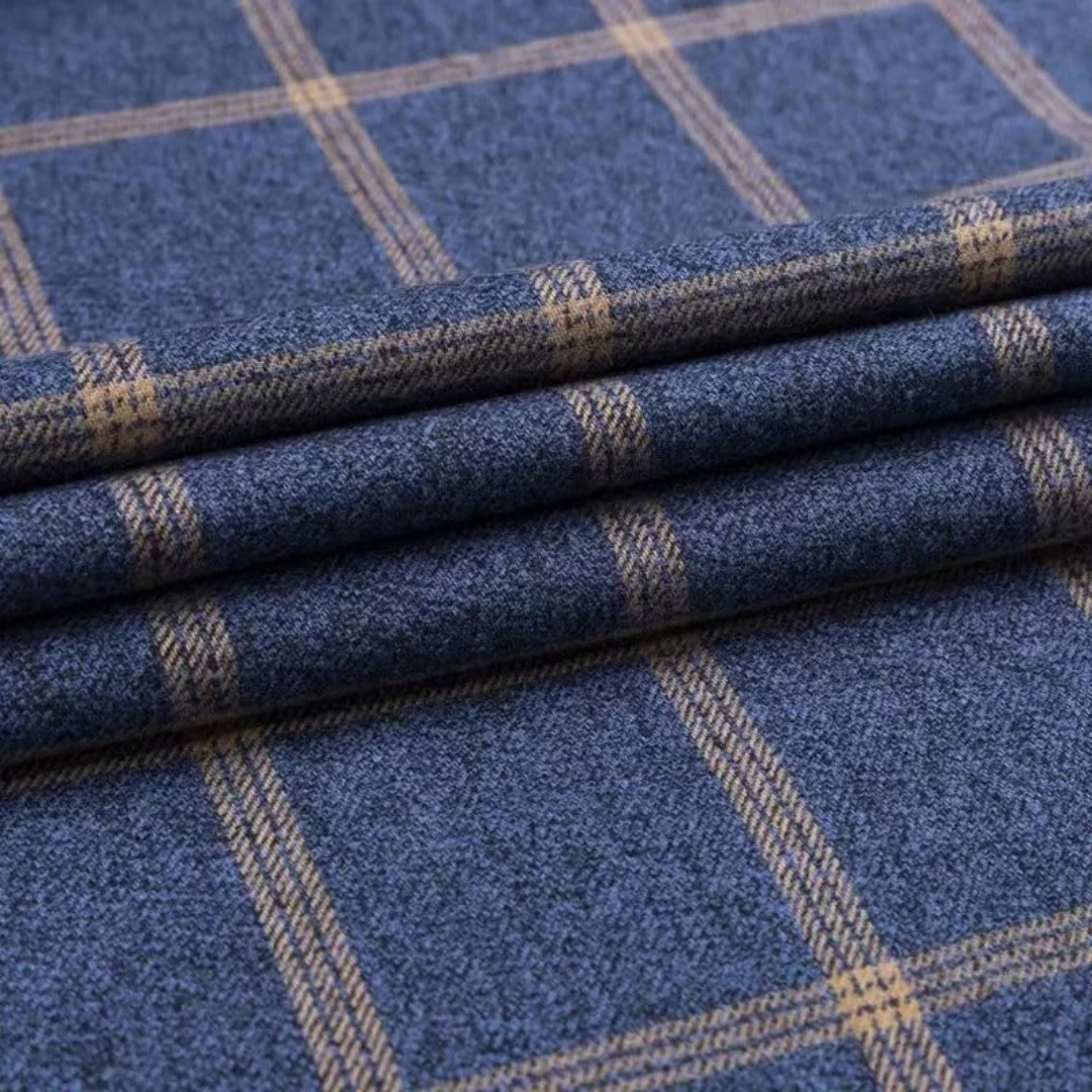 Preston | Checked Cotton Long Sleeve Shirt