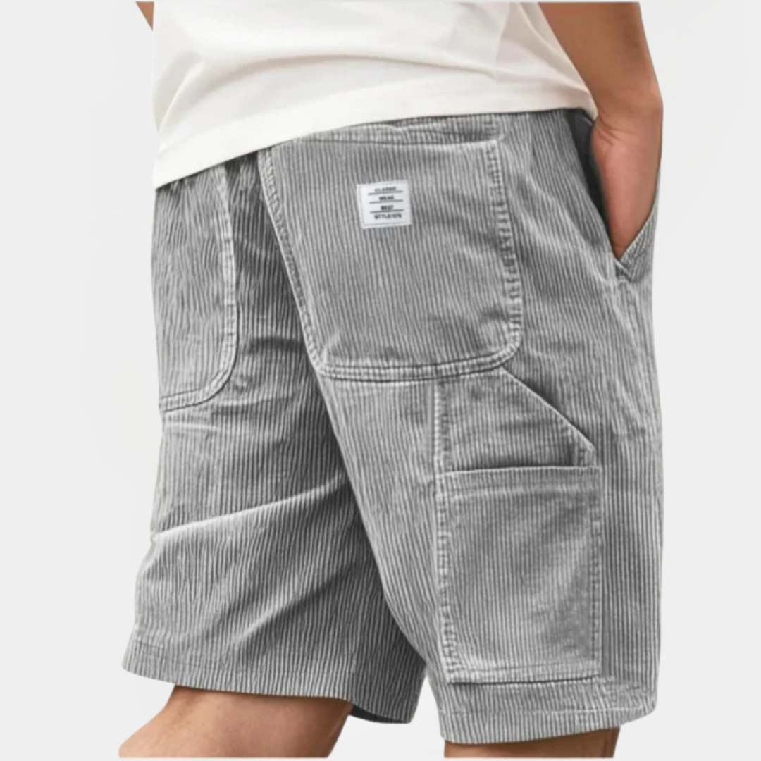 Graham | Corduroy Cargo Shorts