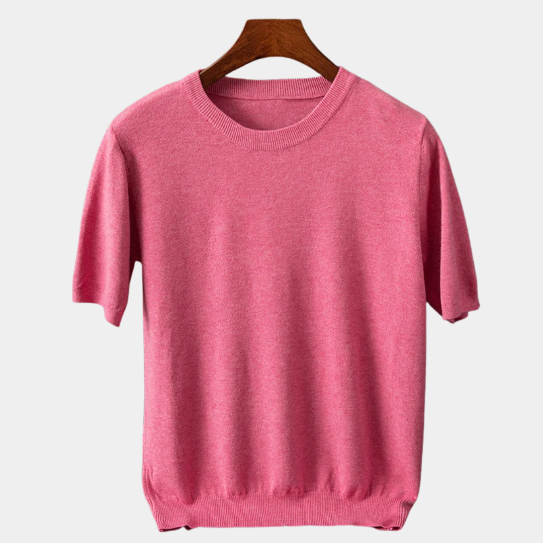 Hudson | Knitted Viscose T-Shirt