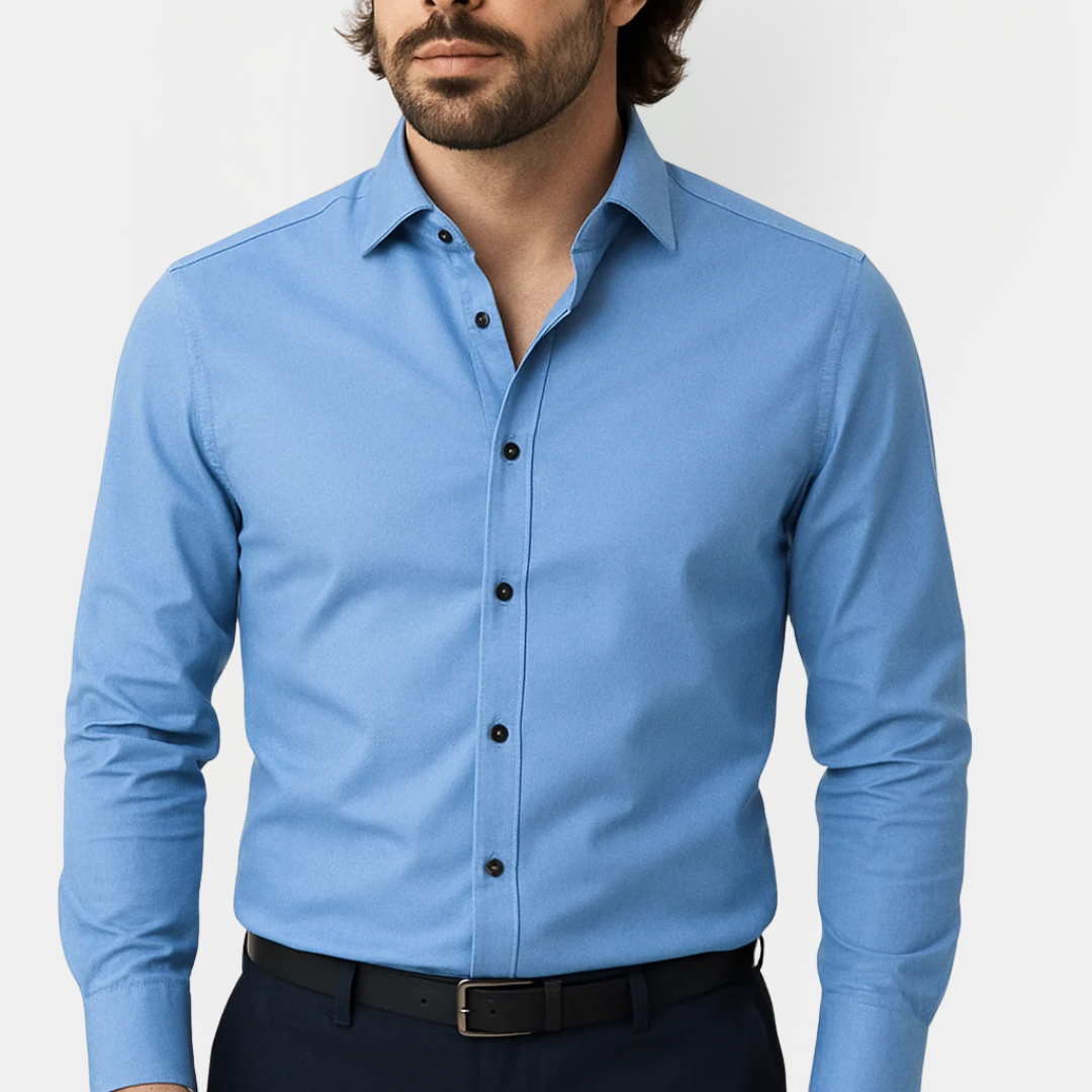 Cole | Classic Long Sleeve Shirt