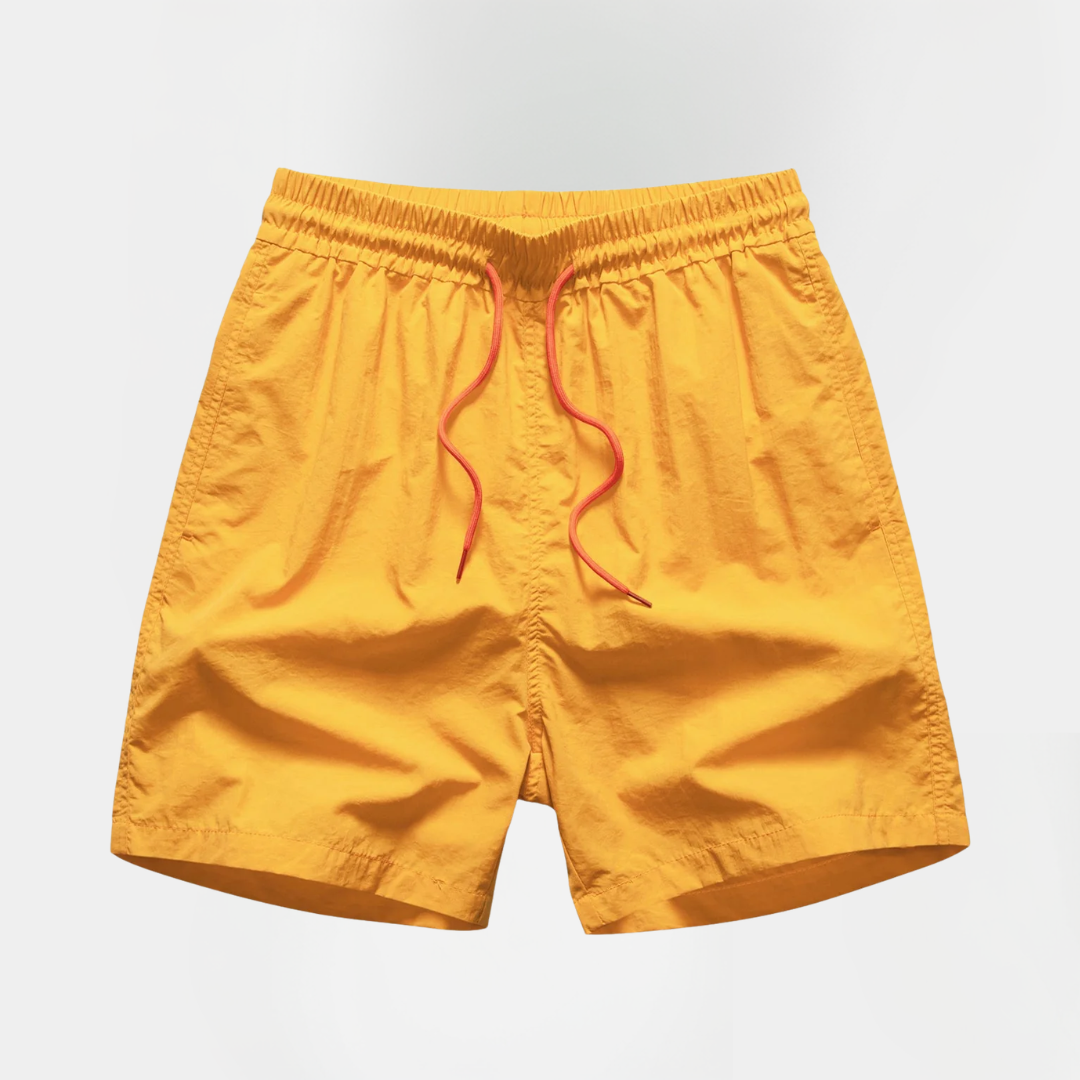 Mitchell | Contrast Drawstring Swim Shorts