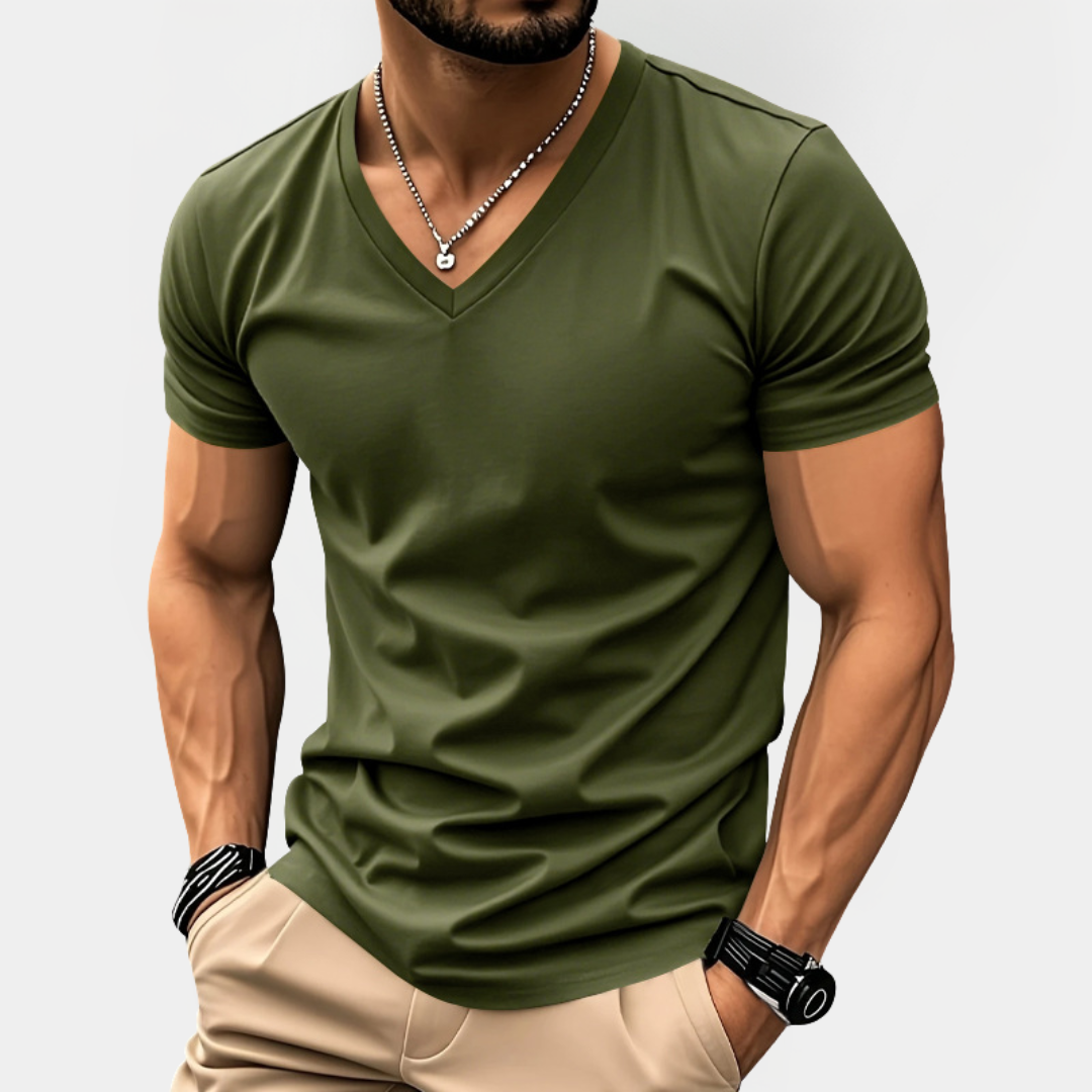Elias | Classic V-Neck Shirt