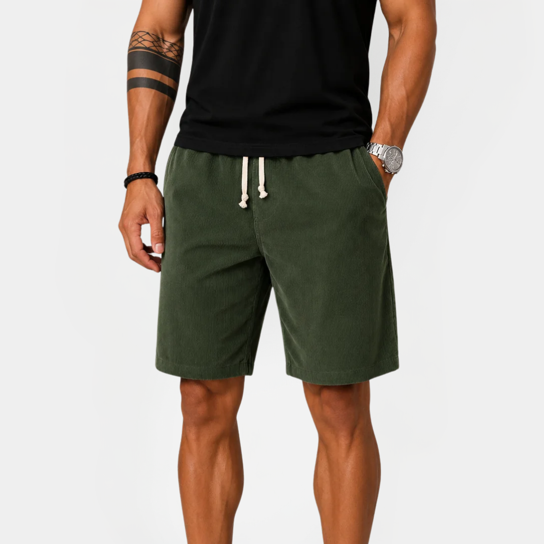 Finn | Drawstring Bermuda Shorts