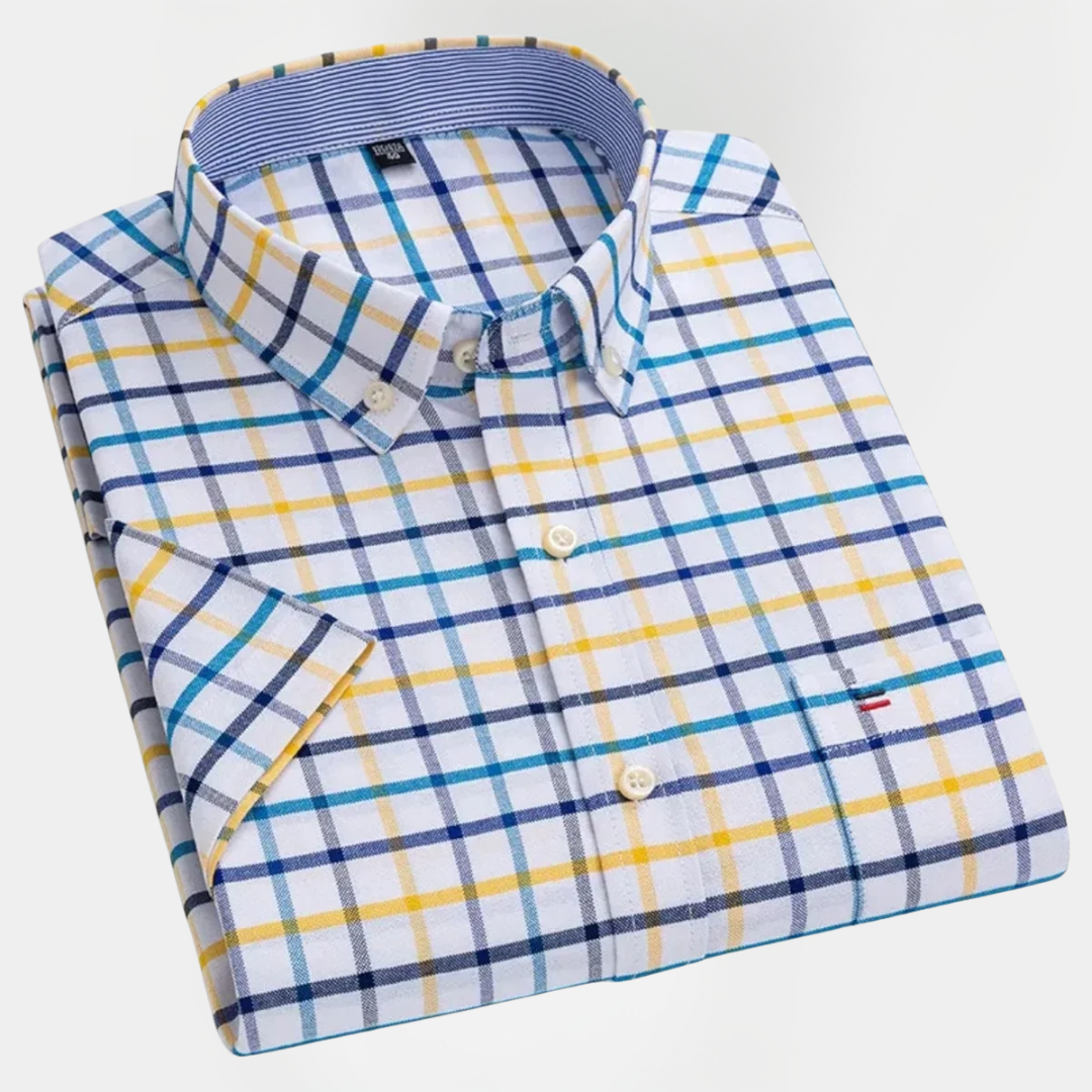 Wesley | Checkered Cotton Shirt