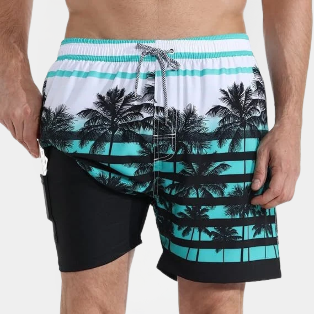 Quentin | Layered Swim Shorts