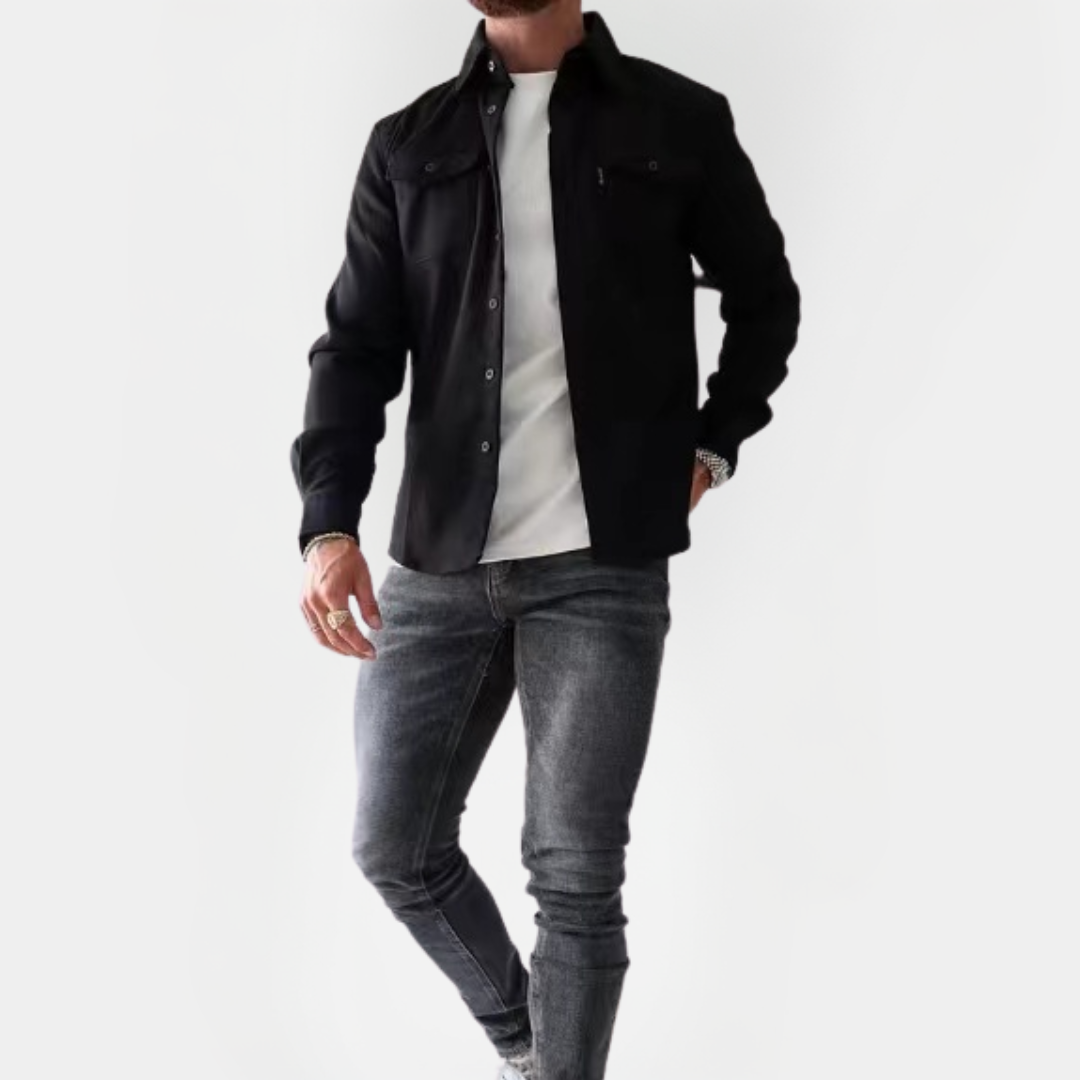 Cameron | Cotton Blend Overshirt