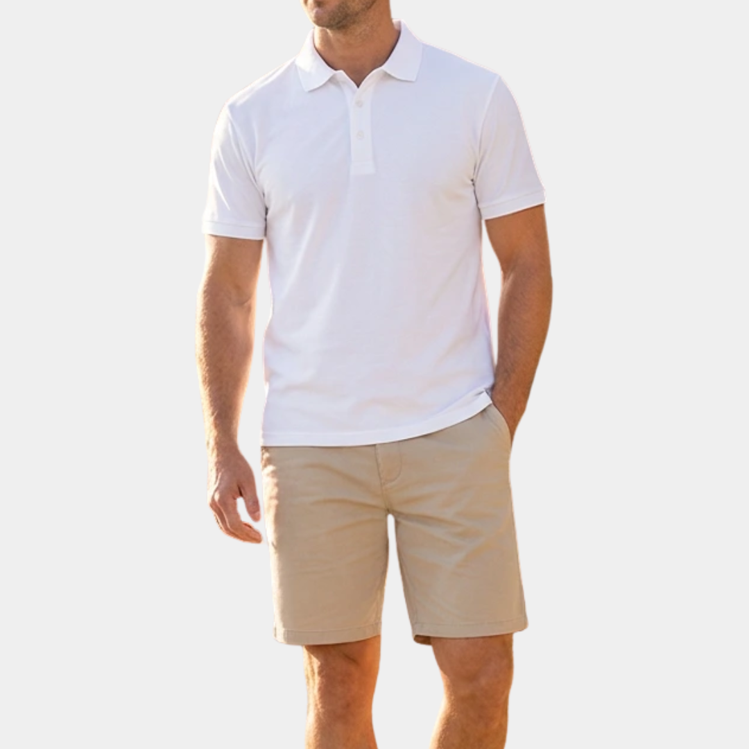Grayson | Essential Cotton Polo Shirt