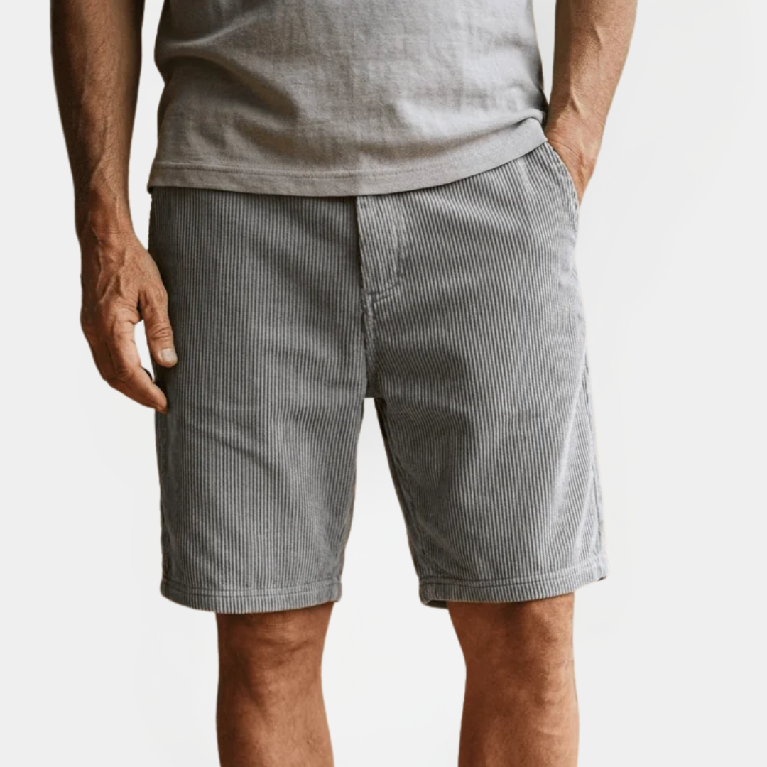 Fletcher | Ribbed Casual Shorts