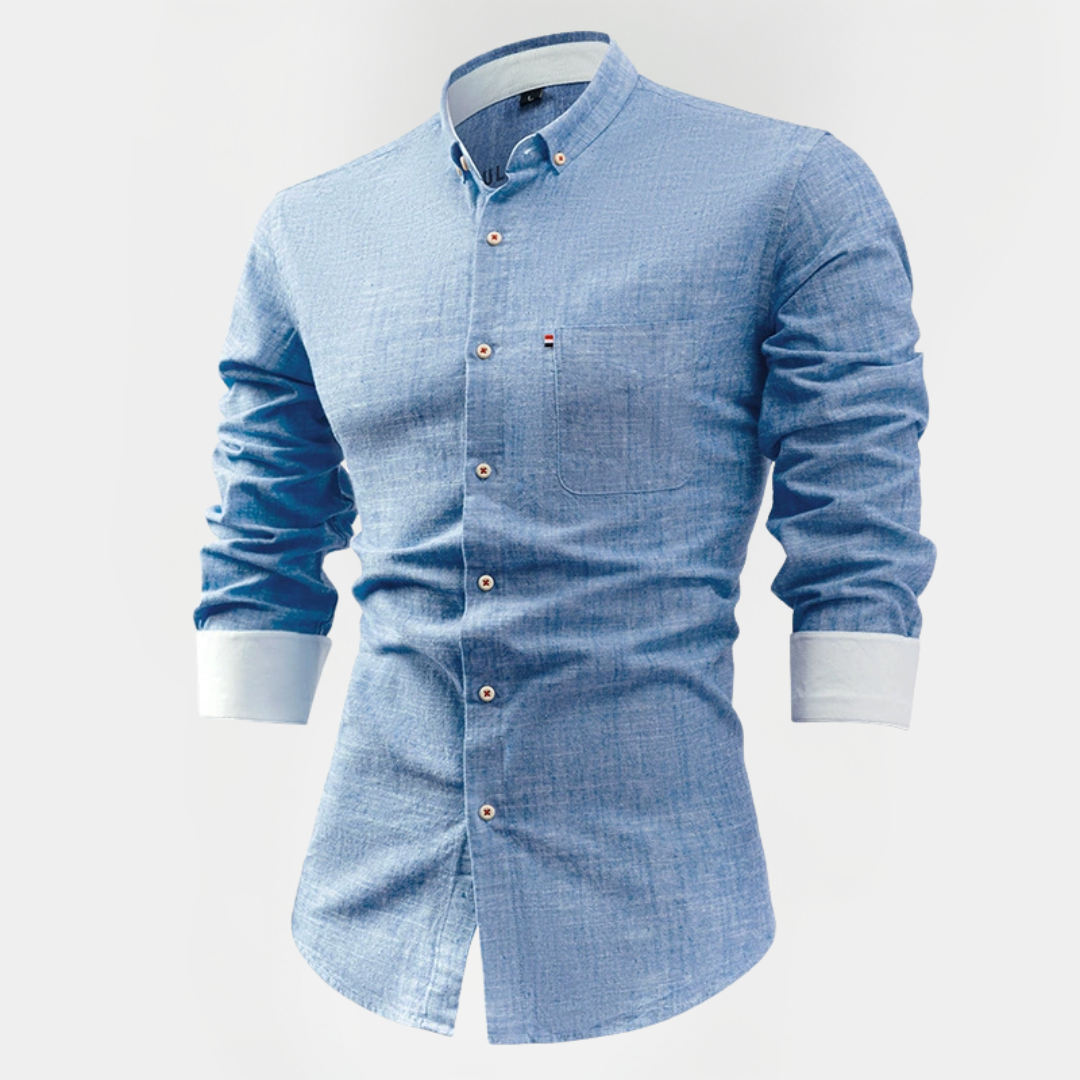 Clayton | Cotton Linen Shirt